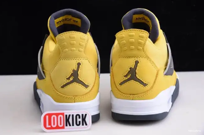 Rep TBK Lightning Air Jordan Retro 4 CT8527-700 0605